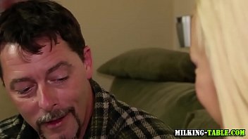 Preview 1 of Pumping Teen Eaten - Masseuse sucks cock 4 cum