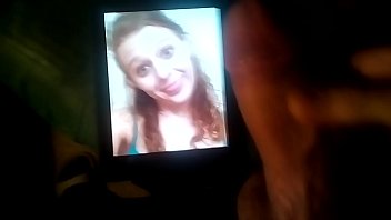 Preview 1 of Malayalam Selfi - Her Hot Sexy Redhead Girl Face Painted &amp_ Covered with my Cum