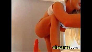 Preview 3 of Mama Hit - Blonde teen big-tits on webcam