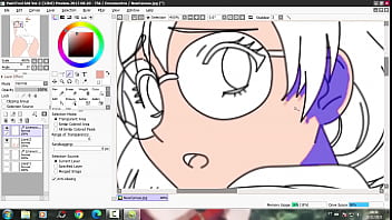 Preview 2 of Rock Groupies - Drawing Ecchi Rion Aida (Agent Aika) - Repost