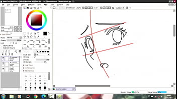 Preview 1 of Rock Groupies - Drawing Ecchi Rion Aida (Agent Aika) - Repost