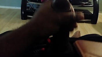 Preview 1 of Dark Lez - Me jacking off and cuming