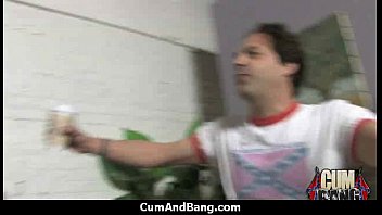 Preview 2 of Aran Public - Crazy Group Interracial Blowjob Wow 9
