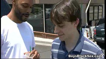 Preview 2 of Gordas Rubia - BlacksOnBoys - Nasty sexy boys fuck young white sexy gay guys 20