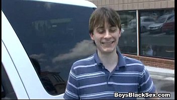 Preview 3 of Gordas Rubia - BlacksOnBoys - Nasty sexy boys fuck young white sexy gay guys 20