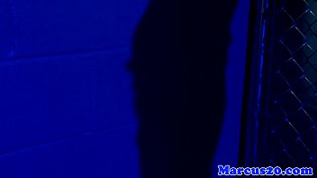Preview 1 of Ring Fight Sex Girl And Gents - Muscular gay jock tugs his cut cock