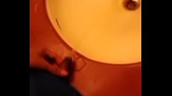 Preview 3 of Pinay Scort Amateur Scandal - Playboy Akhil Peeing in the Wash Basin