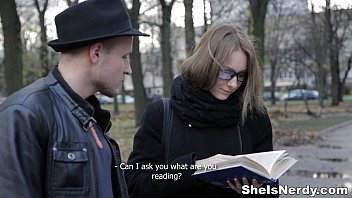 Preview 1 of Just Girl Sex - She Is Nerdy - Sharing love Serpente Edita for books and teen-porn sex