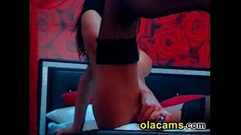 Preview 3 of Indian Xxxxxxvideos - Teen brunette sucks and fucks a dildo
