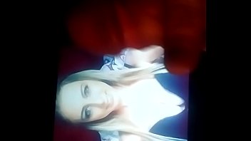 Preview 2 of Son Help Mom Horny - Hot Cumming Tribute to this Blonde Babe Lovely Cute Sexy Face