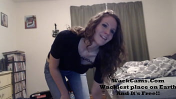 Preview 1 of All Hd Hot Bangla Xxx Kolkata - Brunette Stripping out of Jeans and T-shirt