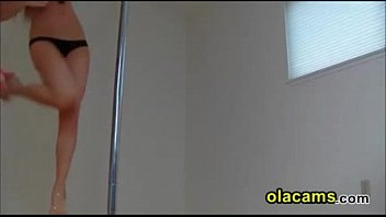 Preview 2 of Arab Guy Fuck Mans Porn German - Hot blonde teen dance naked on webcam