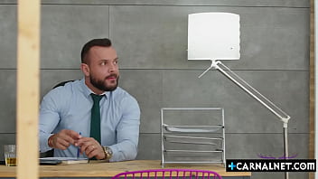 Preview 1 of Haze 26 - Sir Peters deliciously thick uncut cock getting sucked by Bastian Karim before taking it deep inside his ass