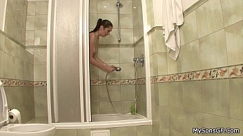 Preview 3 of Old Young Hendjob Sex - Granpa tricks his son&#039_s gf into family taboo