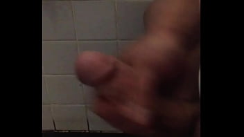 Preview 3 of Fucking Sis - Public bathroom cum shot