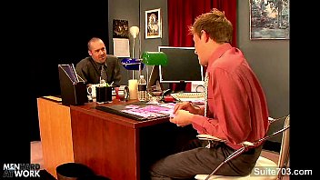Preview 1 of Gog Animal Xxx Com - Gays fuck in threesome at work