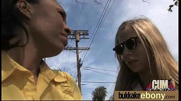 Preview 2 of Abuse Fuckmeat - Interracial bukkake sex with black porn star 4