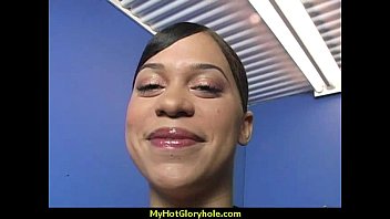 Preview 1 of Bloody Piss - Teen Ebony Babe POV Blowjob 30
