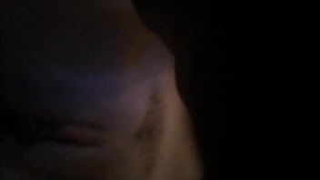 Preview 4 of Henessy Rough Anal - Sexy innocent brunette  fingering herself in someone else s house