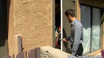 Preview 1 of Tube Butt Bb - Gay guys After the slender man deep throats his dick,  Preston fucks