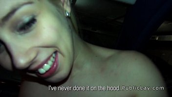 Preview 4 of Tirpal Sax - Dude fucks blonde in car repair shop pov