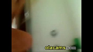 Preview 4 of Korean Schoolgirl Force Fuck - Blonde busty teen ride a dildo and rubs clit