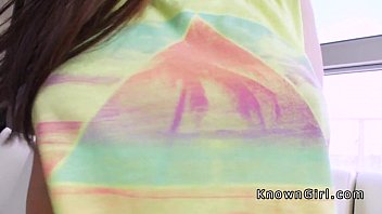 Preview 2 of Dirty Asian Drinks Ass Juice - Busty amateur teen banged on homemade sex tape