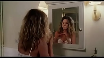 Preview 1 of Adele St - Jennifer Aniston Bruce Almighty Bathroom Orgasm