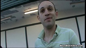Preview 2 of Fresh Tube Porn Gangbang Miyabi - BlacksOnBoys - Black gay boys fuck teen white sexy dudes 22