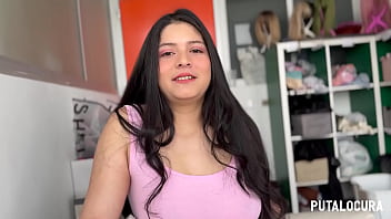 Preview 1 of Indian Mom Sleeping In Nighty - PutaLocura - La colombiana caliente Allison Black se corre con Torbe y traga su lefa