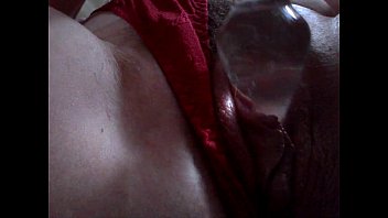 Preview 2 of Sex With Two Girls - nikki fucks her glass dildo to orgasam
