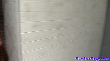 Preview 1 of Aladdin Hard - Pissing jock in restroom fucks until cumshot