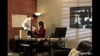Preview 1 of Desi Fat Bhabi Forced - Hot gays banging in the office at work