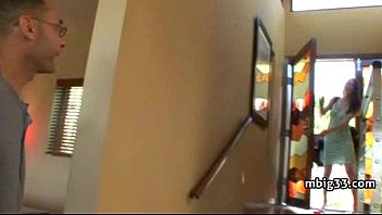 Preview 1 of Milf Surprised By Cock - Tight latina anal stuffed with big black cock
