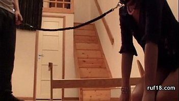 Preview 2 of Irini Pavlova Pornstar - Teen tries bondage sex