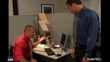 Preview 1 of Shemeal Xxx Com - Sweet gays banging in the office at work
