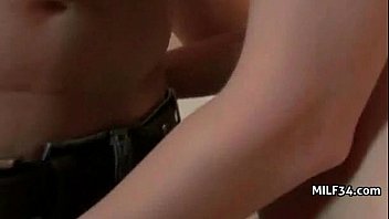 Preview 2 of First Time Pussy Deflotion - Hot Cougar Bangs Cub