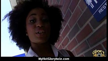Preview 1 of Xxxvideo Love - Sexy Wild Lady Deepthroats At Gloryhole 16