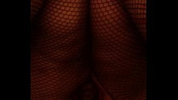 Preview 2 of Xvid Ow - Ripping my fishnets to get to my throbbing pussy