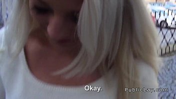 Preview 2 of Rushes Pillow - Dude picked up blonde in public and fucked her