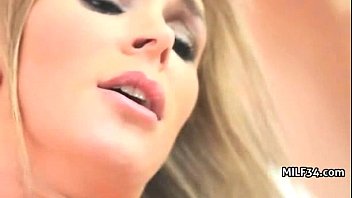 Preview 4 of Daddy Boy Cute - Stressed out MILF with a SEXY body gets a happy ending massage