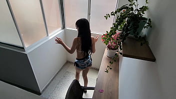Preview 1 of Jgv School - The service employee is fucked by her boss after misbehaving