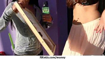 Preview 1 of Latina Anal Riding - Hooker gets payed and tape for sex 4