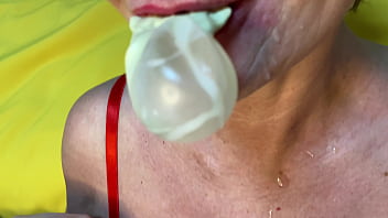 Preview 4 of Gruer - Laniam try sperm flavored bubblegum or bubblecum