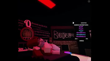 Preview 2 of Porn Tubexxx Rumahporno - Roblox Condo #3: White Kitty gets her throat fucked by a BBC!
