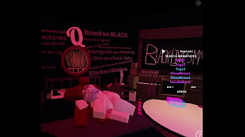 Preview 1 of Porn Tubexxx Rumahporno - Roblox Condo #3: White Kitty gets her throat fucked by a BBC!