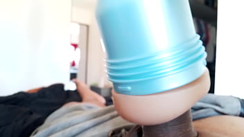Preview 4 of Sunne Leone Xxxxxx Bf Body - Fleshlight session,  closeup,  cumming. April 16,  2024.