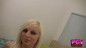 Preview 1 of South Indian Sex Mallu - Hot Blonde Charlize Danay POV Blowjob