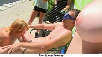 Preview 4 of Bends Over Anal - Desperate teen naked in public and fucks to pay rent 25