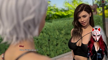 Preview 3 of Paki Desk Hard Xxx Vidoes - Steps of Debauchery # 18 - naked girls in the park